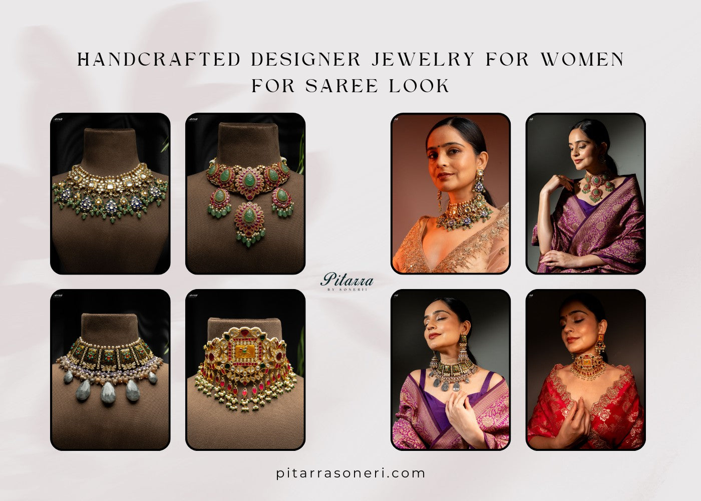 Handcrafted Designer Jewelry For Women That Completes Every Saree Look