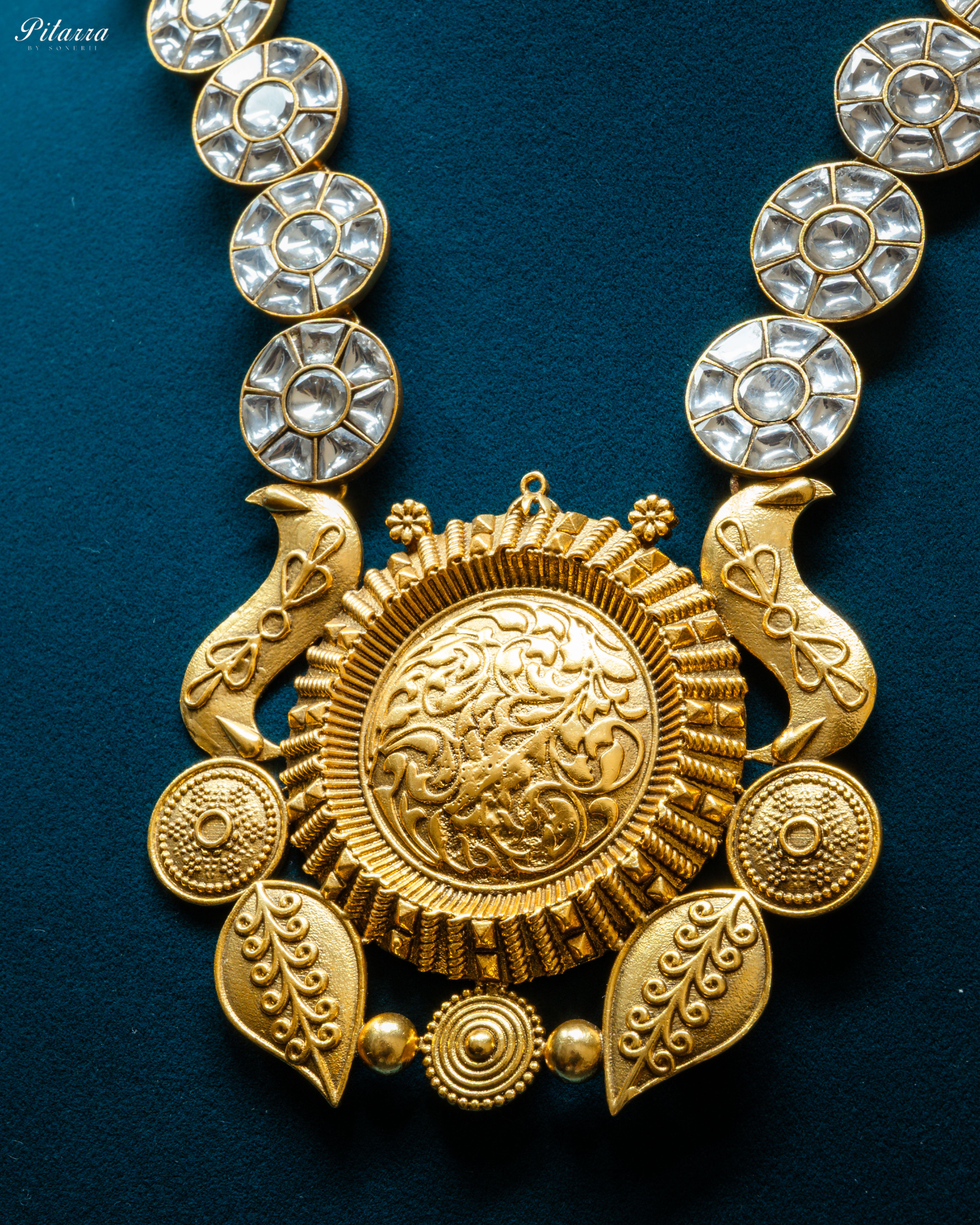 Golden Raani Haar Long Kundan Necklace