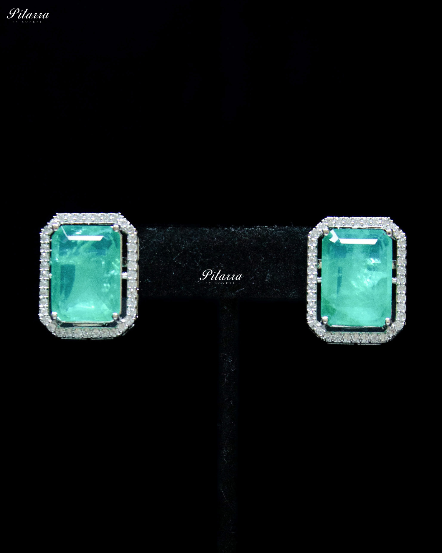 Square Two Tone Doublet Statement Choker Necklace Set