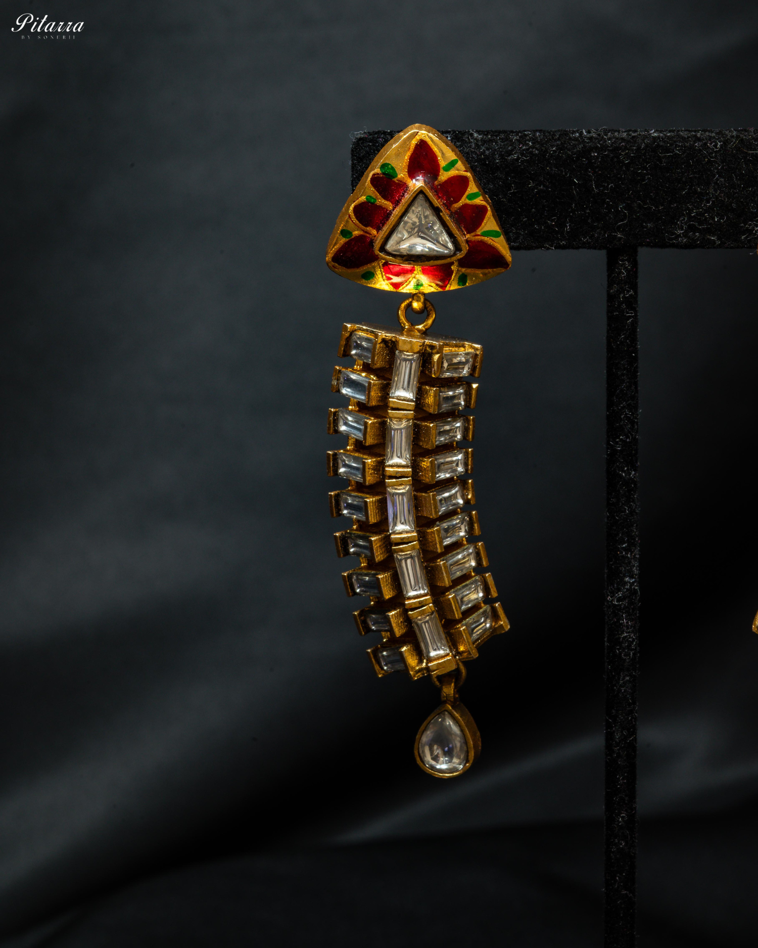 Golden Lightweight Traditional Kundan Choker set