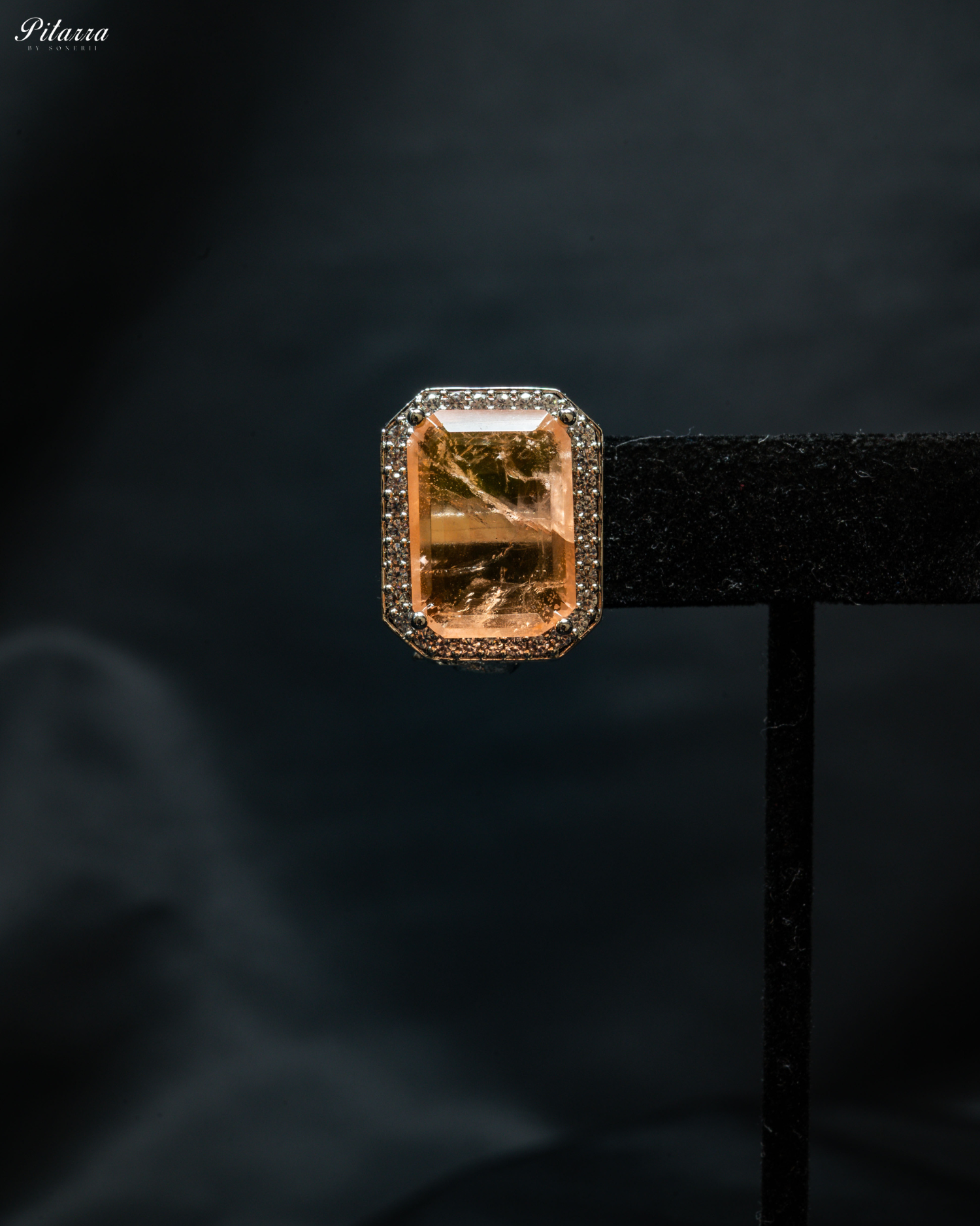 Premium Yellow Stone Silver Doublet Choker