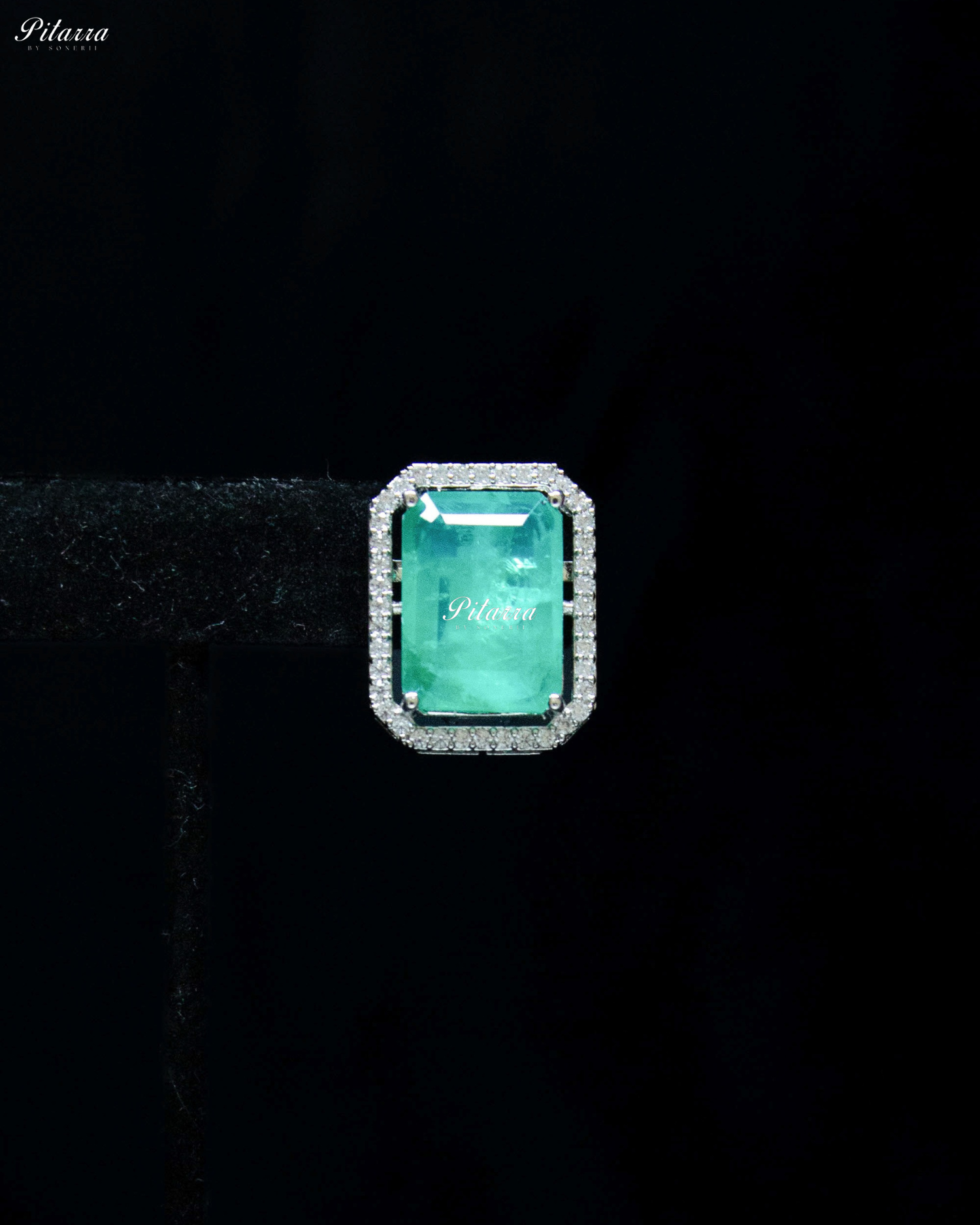 Square Two Tone Doublet Statement Choker Necklace Set