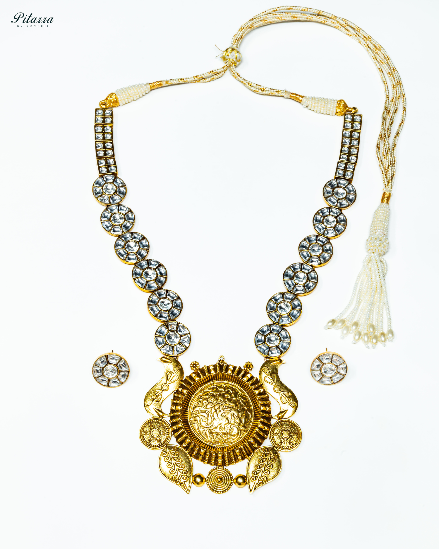 Golden Raani Haar Long Kundan Necklace