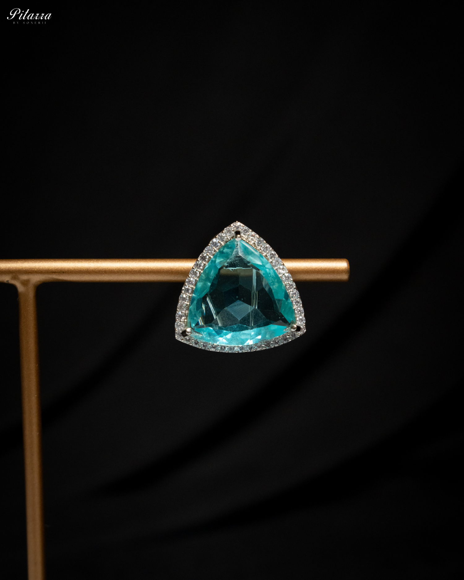 Green Tourmaline Colored Stone CZ Earrings_Zoom Earrings