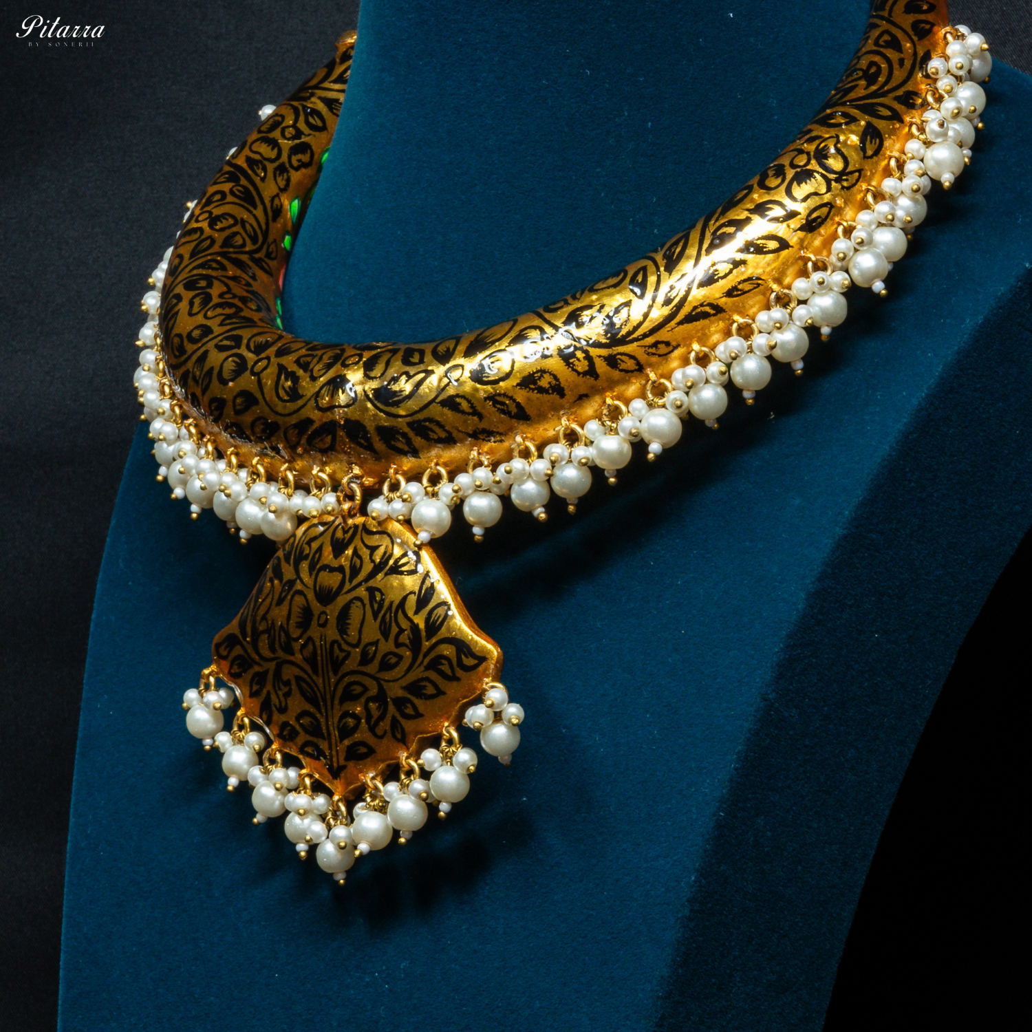 Maharani Kundan Rajwada Jodhpuri Necklace Set