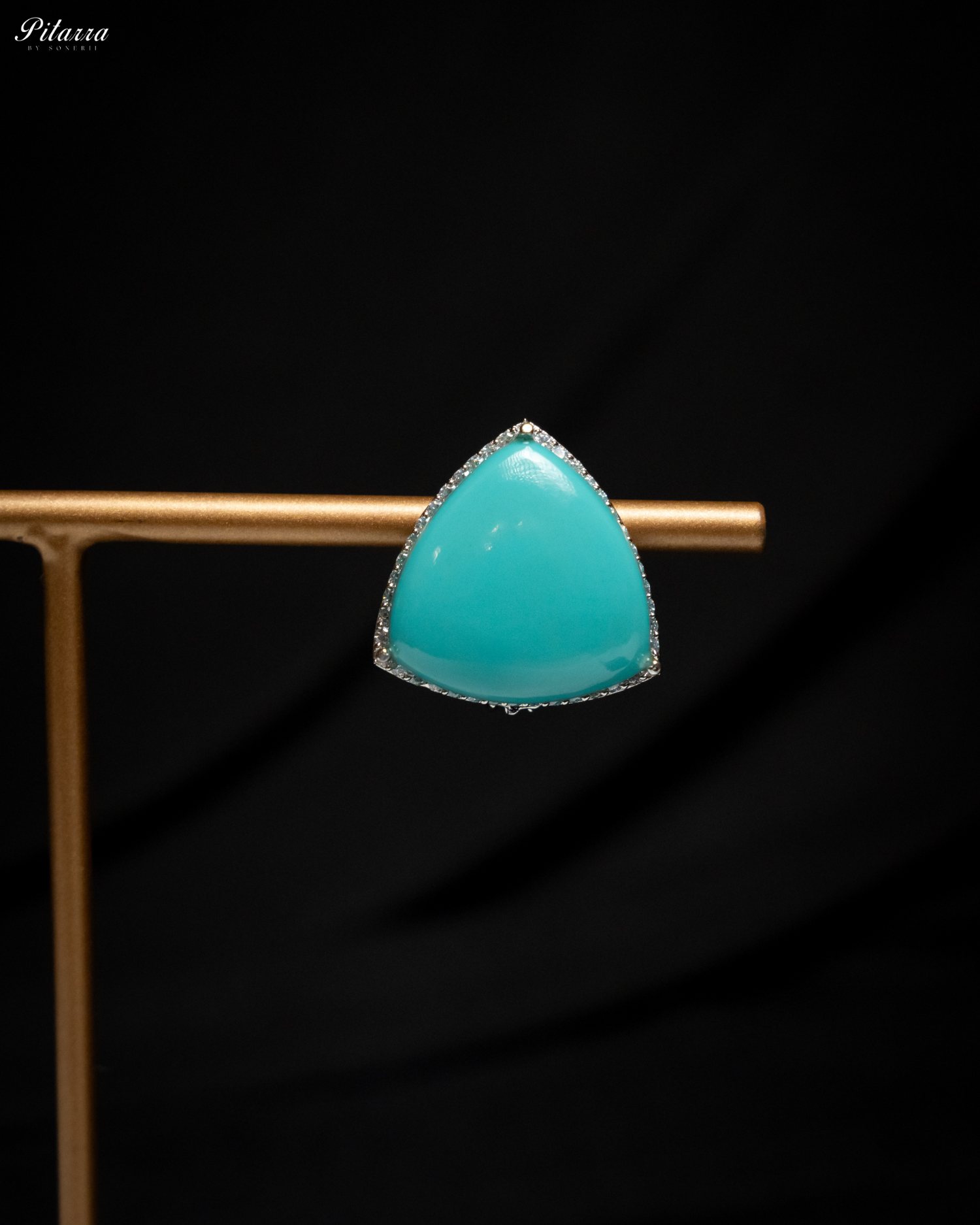 Turquoise Colored Stone CZ Earrings_Zoom Earrings