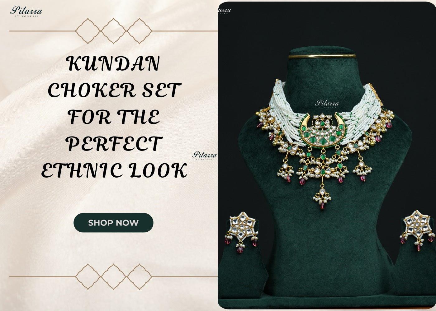Kundan Choker Set for the Perfect Ethnic Look