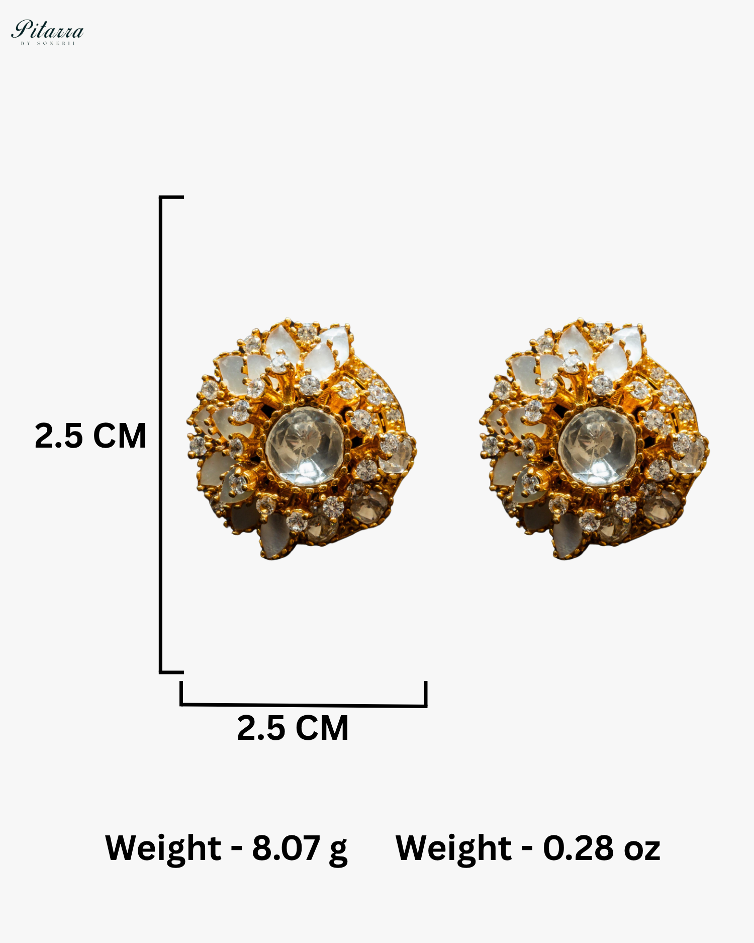 Green and Red Crystal Hope Earrings