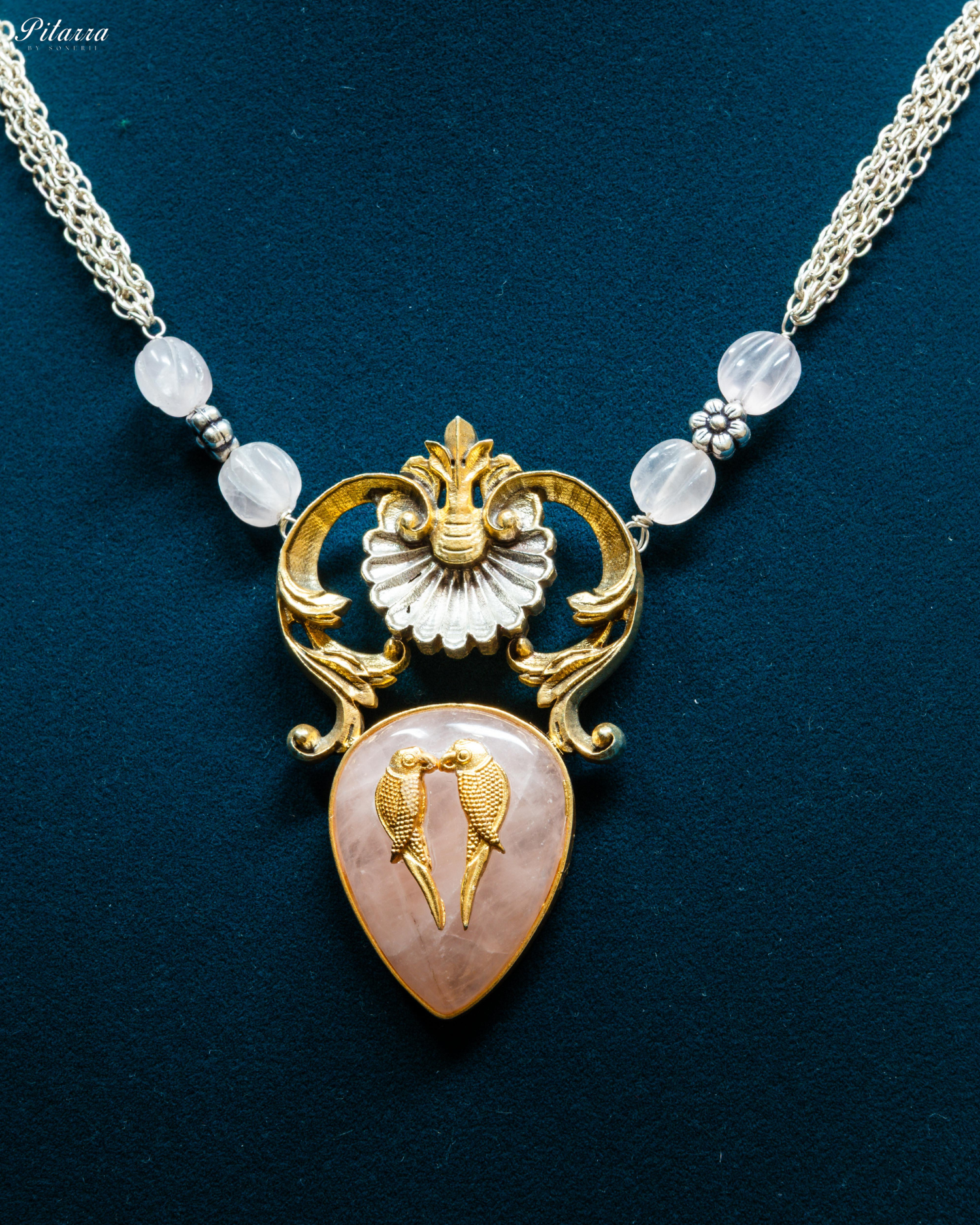 Long Chain 92.5 Silver Pendant