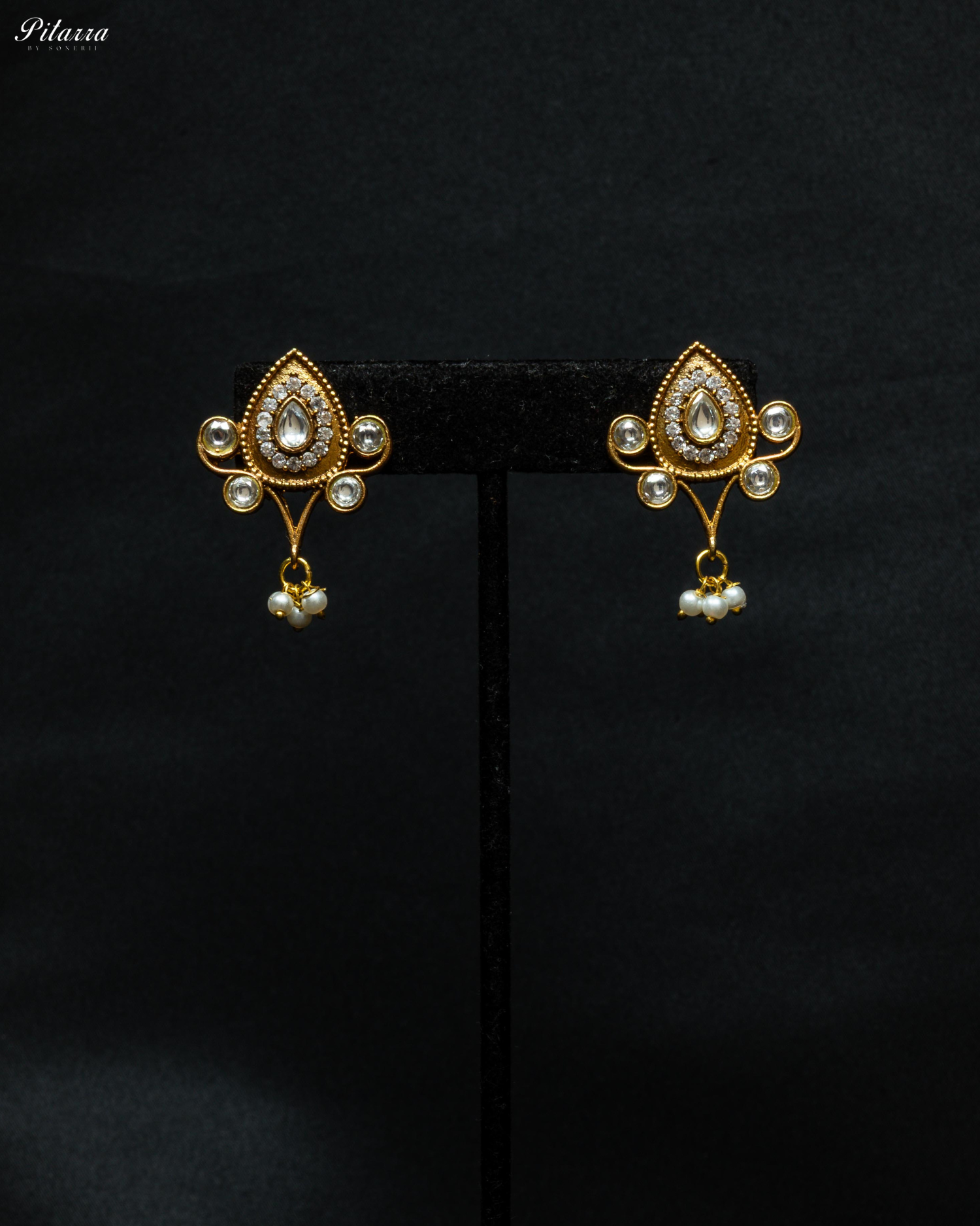 Golden Rani Haar Kundan Long Necklace Set