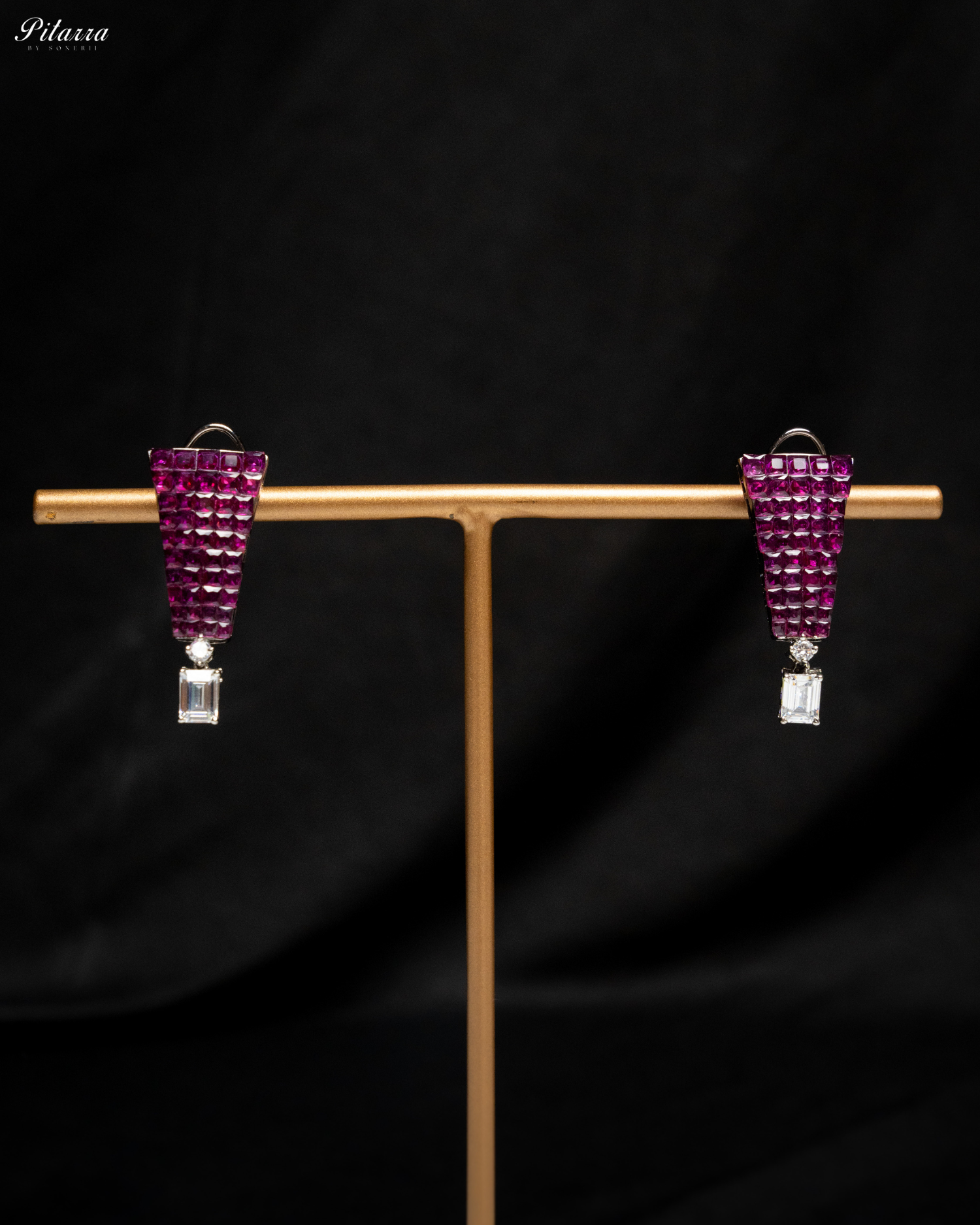 Pink CZ Choker Set