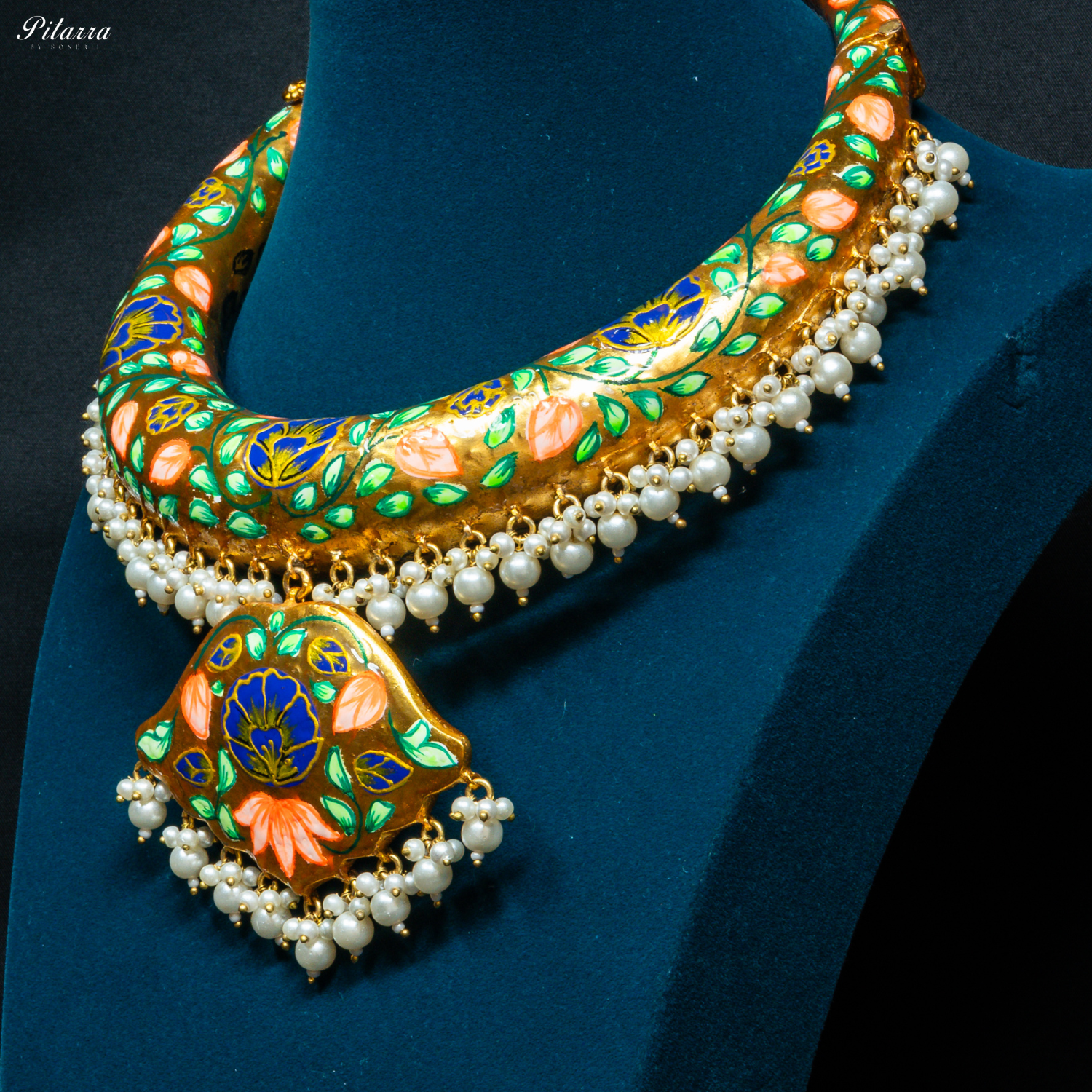 Maharani Kundan Rajwada Jodhpuri Necklace Set