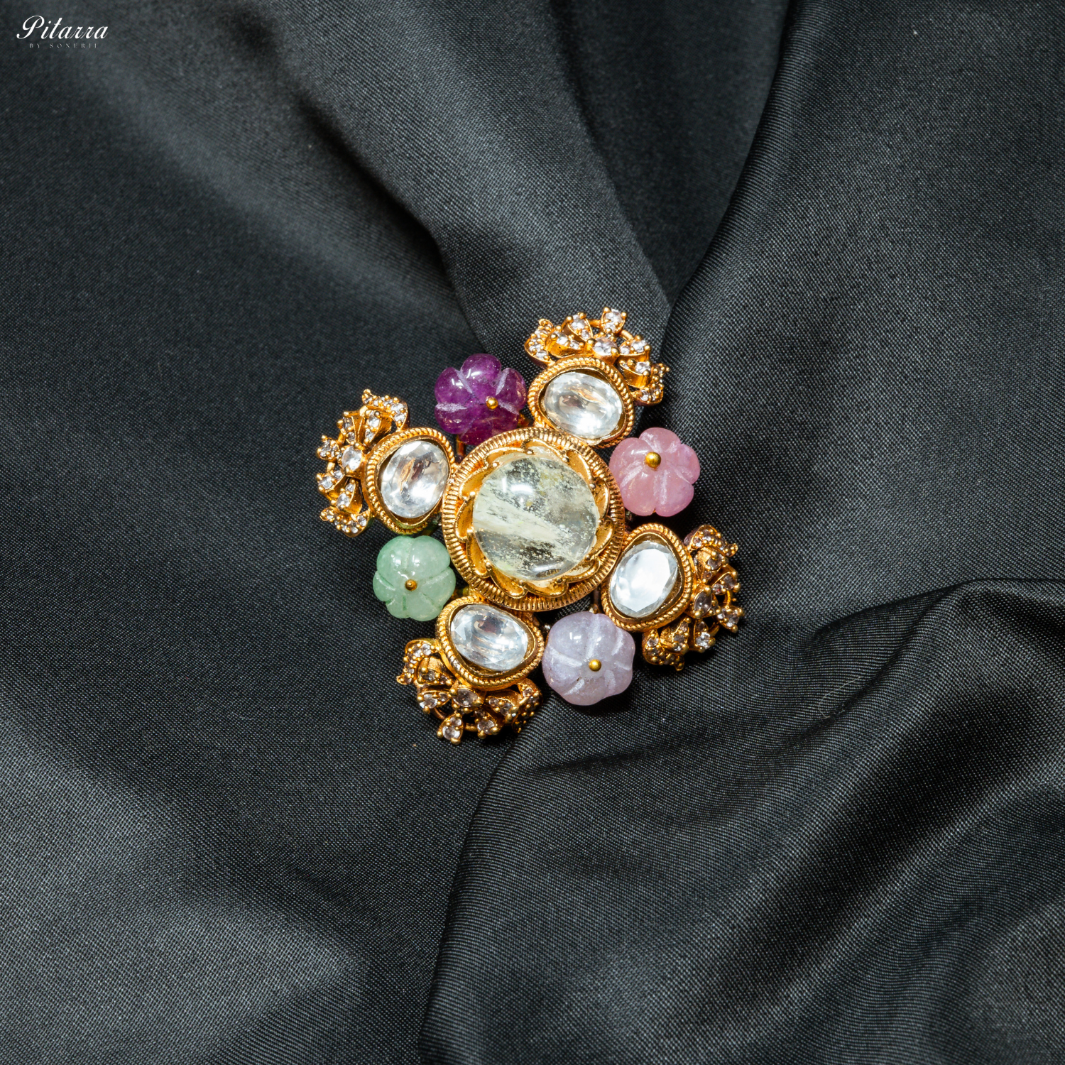 Navaratna Victorian Finger Ring